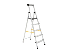 Алюминиевая стремянка с алюминиевым лотком Inforce 5 ступеней СП-01-05
