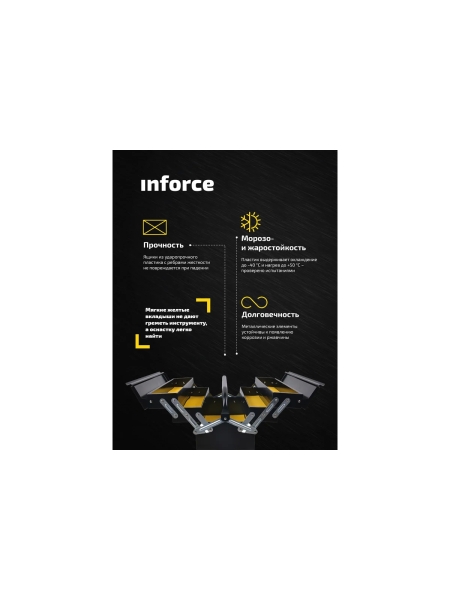 Ящик для инструмента Inforce металлический 18" 06-20-07