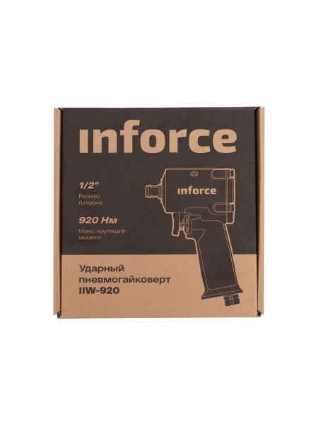 Ударный пневмогайковерт (920 Нм; 1/2") Inforce IIW-920