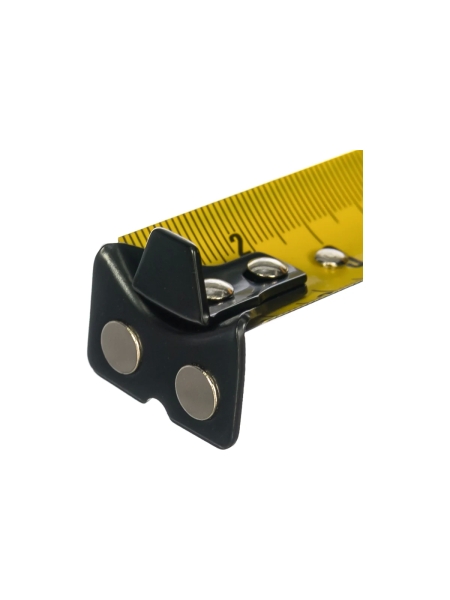 Измерительная рулетка с нейлоновой лентой и магнитным зацепом 7.5x27мм Inforce 06-11-47