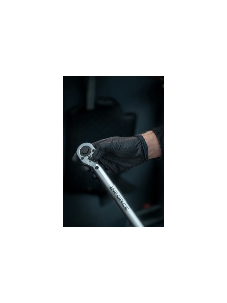 Динамометрический ключ 1/2" 28-210 Нм Inforce, Длина 470мм, Сталь Cr-V, Профессиональный, 06-05-106