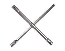 Баллонный крестообразный ключ 17, 19, 21мм Inforce 06-05-85