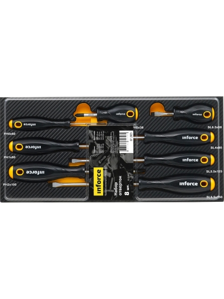 Набор отверток Inforce 8 шт 06-09-94