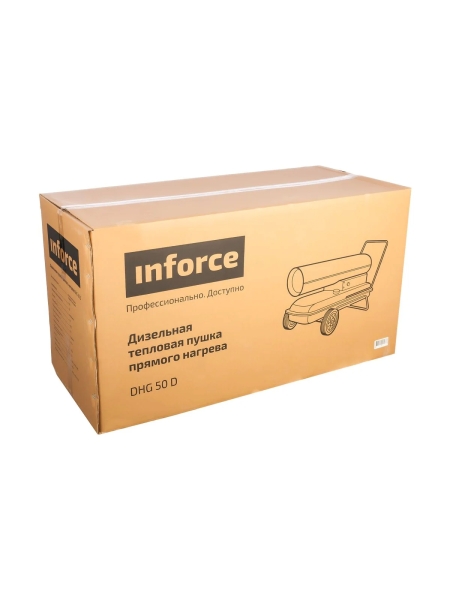 Дизельная тепловая пушка прямого нагрева Inforce DHG 50 D