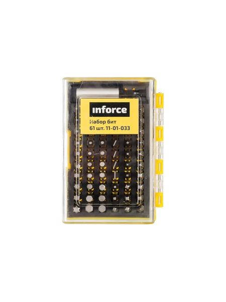 Набор бит 61 шт. Inforce 11-01-033