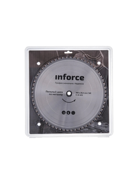 Диск пильный по металлу (305х2x25.4 мм; 60Z) Inforce 11-01-613