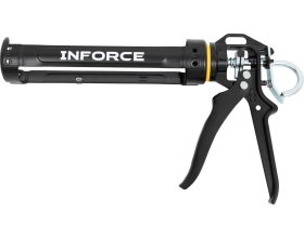 Пистолет для герметиков Inforce полуоткрытый, поворотный, 320мл 01-13-09