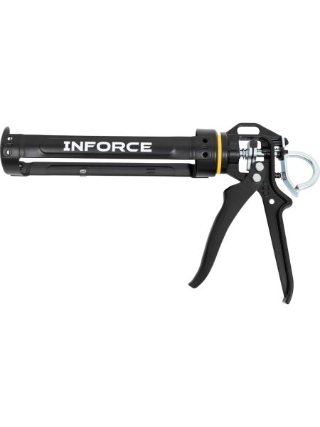 Пистолет для герметиков Inforce полуоткрытый, поворотный, 320мл 01-13-09