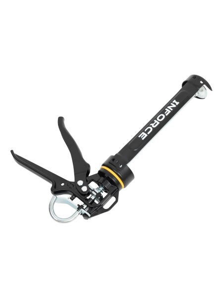 Пистолет для герметиков Inforce полуоткрытый, поворотный, 320мл 01-13-09