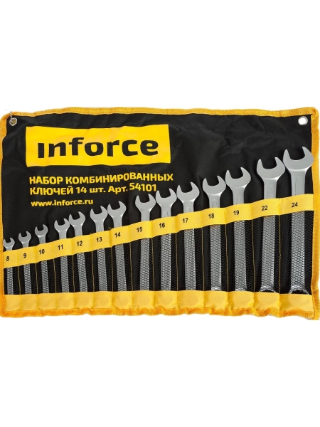 Набор комбинированных ключей Inforce 14 шт 54101