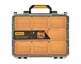 Профессиональный органайзер с металлическими замками 9 отделений Inforce 06-20-10