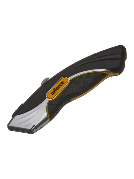 Трапециевидный нож с лезвиями двух видов Inforce 06-02-08