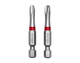 Бита (2 шт; PH3; 50 мм) для шуруповерта Inforce 11-01-387