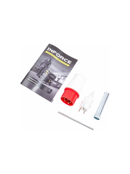 Бензиновый трехфазный генератор Inforce (8,5 кВт при 400/230В; эл.стартер; ATS; колёса и ручки) GL 8500E-3D