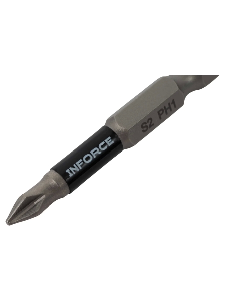 Биты, PH1, 50 мм, 10 шт Inforce 11-01-381