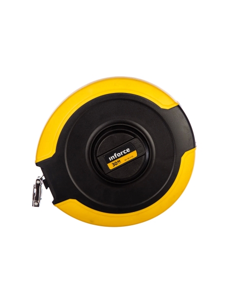 Геодезическая рулетка нейлоновое покрытие ленты 30м Inforce 06-11-50