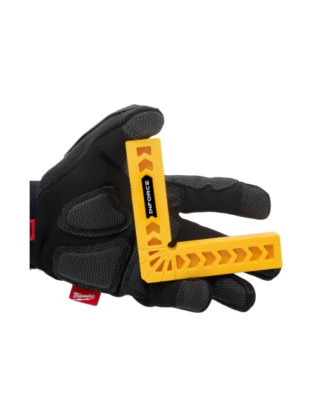 Прижимной угольник Inforce из полимера, 100x100 06-11-85