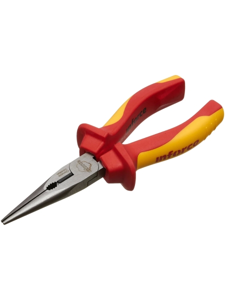 Диэлектрические тонкогубцы Inforce 160мм 1000В 06-18-20