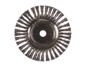 Щетка дисковая плоская для УШМ (200х22.2 мм) Inforce 11-01-047