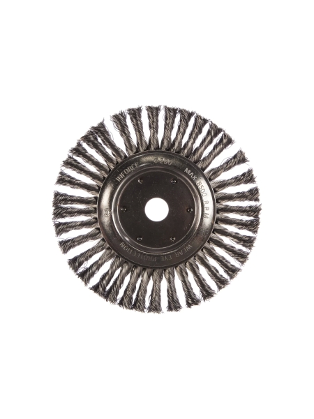 Щетка дисковая плоская для УШМ (200х22.2 мм) Inforce 11-01-047