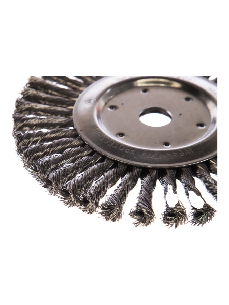 Щетка дисковая плоская для УШМ (200х22.2 мм) Inforce 11-01-047
