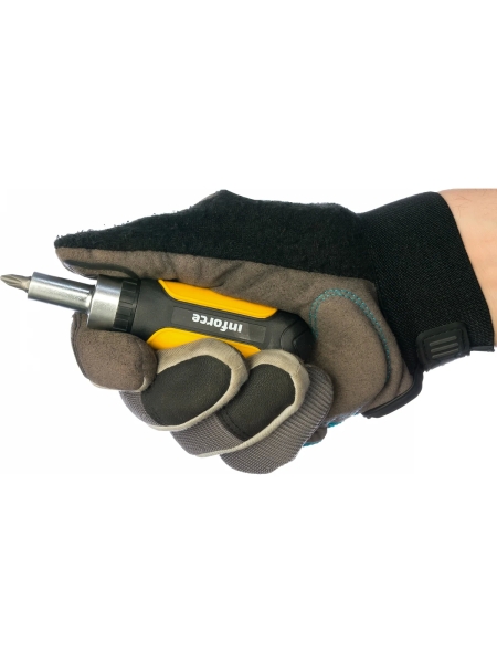 Отвертка в наборе со специальными битами (38 предметов) Inforce 06-09-40