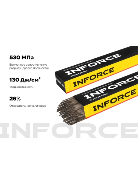 Электроды LB-52U (2,6 мм; 5 кг) Inforce IWET-2650U