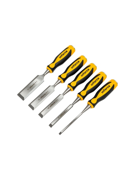 Набор стамесок Inforce 5 шт., 6,12,18,25,32 мм 06-15-04