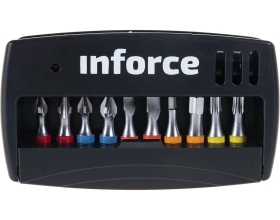 Набор бит с держателем 11 предметов Inforce 11-01-285