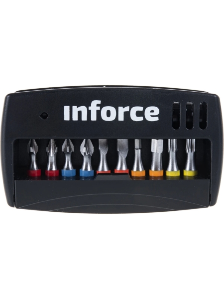 Набор бит с держателем 11 предметов Inforce 11-01-285