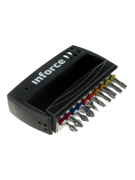 Набор бит с держателем 11 предметов Inforce 11-01-285