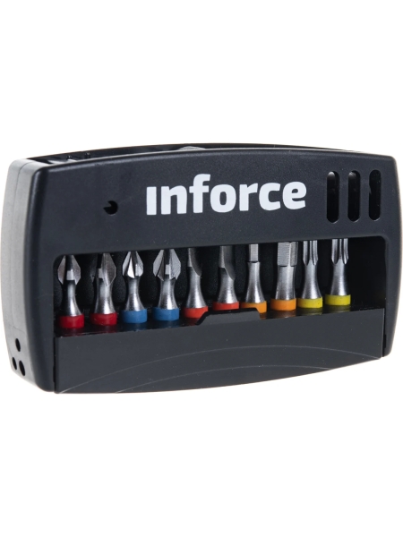 Набор бит с держателем 11 предметов Inforce 11-01-285