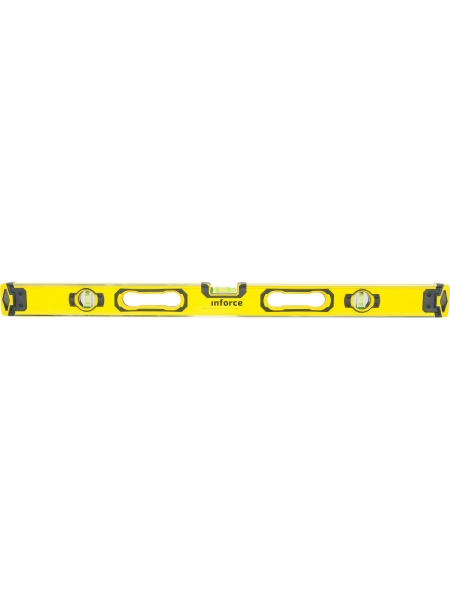 Алюминиевый магнитный строительный уровень Inforce PROFline 1200мм 06-11-15