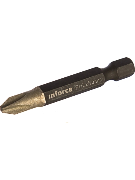 Биты Diamond Pro 10 шт PH2x50 Inforce 11-01-036