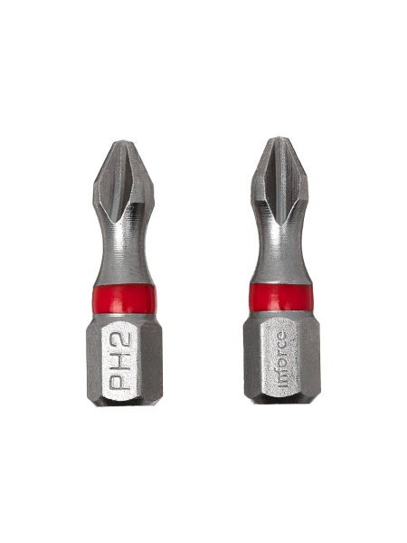 Бита (2 шт; PH2; 25 мм) Inforce 11-01-289