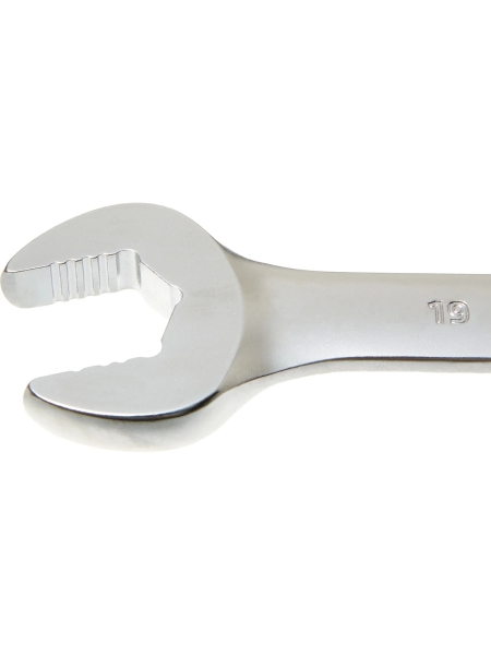 Набор комбинированных ключей с трещоткой 12 предметов Inforce, Сталь Cr-V, 8-19мм, 06-05-49