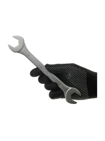 Рожковый ключ 17x19мм Inforce, Сталь Cr-V, профессиональный, 06-05-63