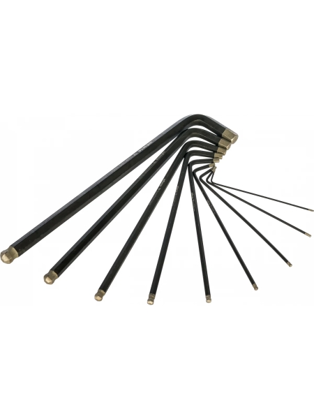 Набор экстра длинных шестигранных ключей Inforce Diamond Pro 06-07-05