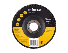 Круг лепестковый (125х22,2 мм; P40) Inforce 11-01-038