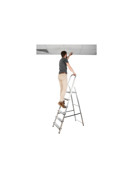 Алюминиевая стремянка Inforce 6 ступеней 02-11-02