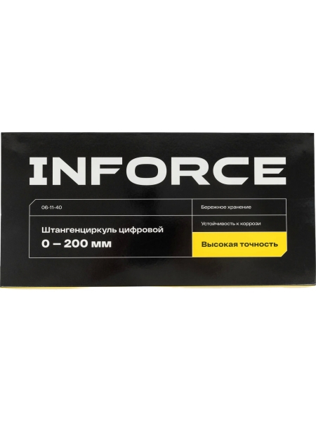 Цифровой штангенциркуль 0-200 мм Inforce 06-11-40