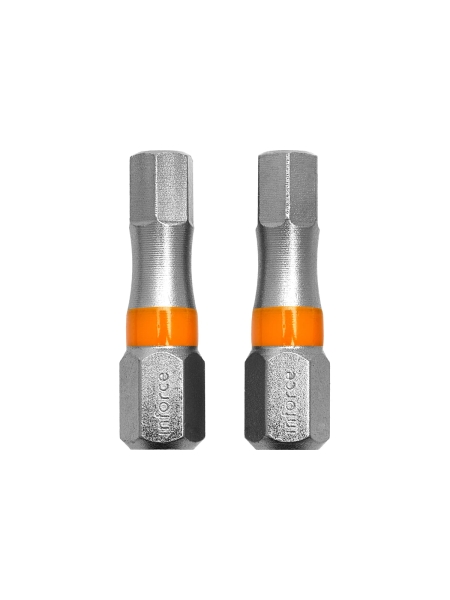 Вставка-бита шестигранная (2 шт; HEX5; 25 мм) Inforce 11-01-374