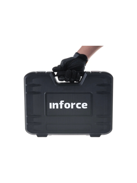 Набор инструментов Inforce 85 предметов 1/2", 1/4" Inforce, Сталь Cr-V, Профессиональный, 06-07-14