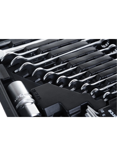 Набор инструментов Inforce 85 предметов 1/2", 1/4" Inforce, Сталь Cr-V, Профессиональный, 06-07-14