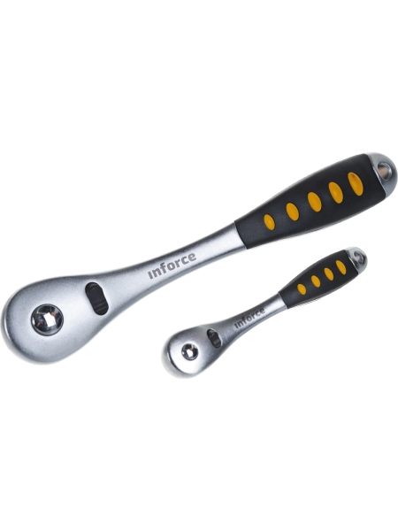 Набор инструментов Inforce 85 предметов 1/2", 1/4" Inforce, Сталь Cr-V, Профессиональный, 06-07-14