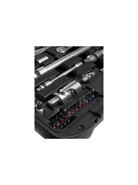 Набор инструментов Inforce 85 предметов 1/2", 1/4" Inforce, Сталь Cr-V, Профессиональный, 06-07-14