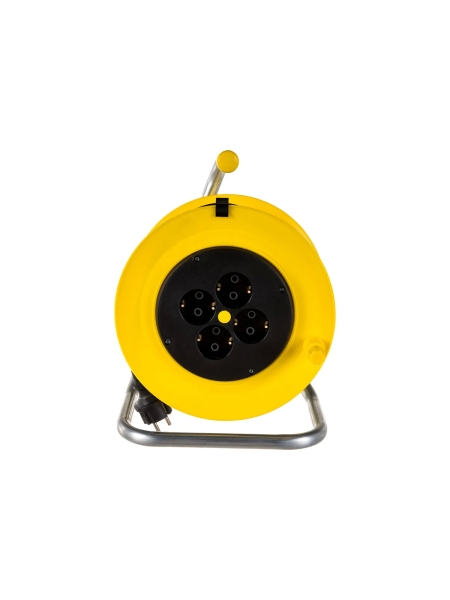 Силовой удлинитель на катушке Inforce К4-Е-25 ПВС 3x1.5 25м 4 розетки 25125