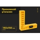 Прижимной угольник Inforce из полимера 150x150 06-11-86