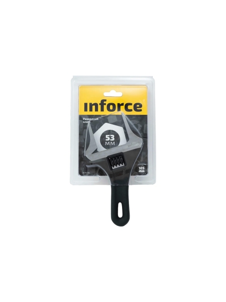 Компактный разводной ключ 185 мм Inforce 06-05-102