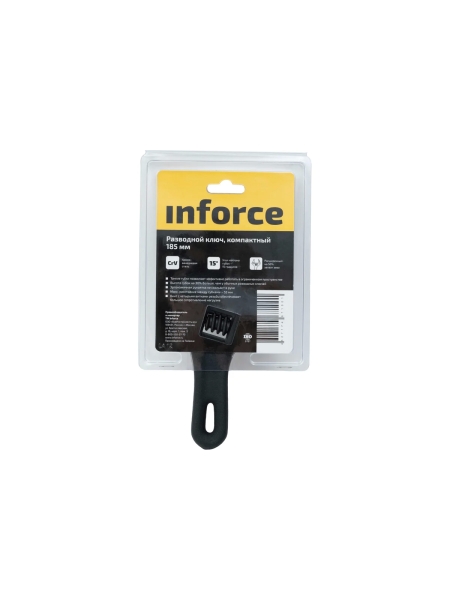 Компактный разводной ключ 185 мм Inforce 06-05-102
